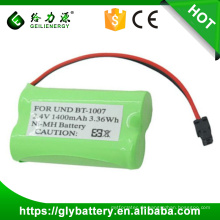 BT-1007 NI-MH 1400 mAh AA 2.4V Akku für schnurloses Telefon